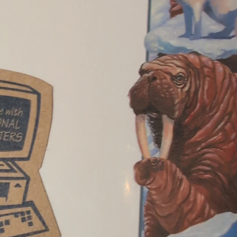 Vintage‎ Computer Printer Paper Paper Aventures desktop Nature USA